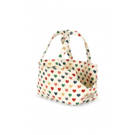 Peluche chien dans son panier | Terry - Konges Slojd