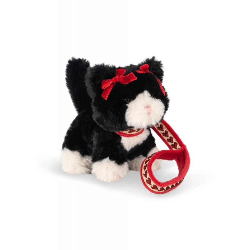 Peluche chat dans son panier | Kitty