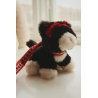 Peluche chat dans son panier | Kitty