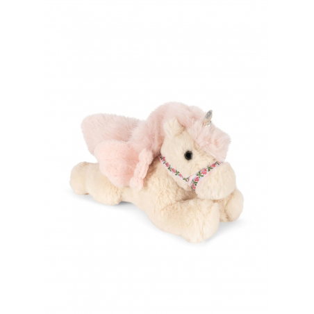 Peluche Licorne allongée | Teddy - Konges Slojd