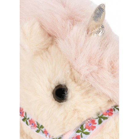 Peluche Licorne allongée | Teddy - Konges Slojd