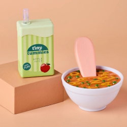 Box soupe et jus de pommes