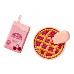 Bol cherry pie et jus de cerise