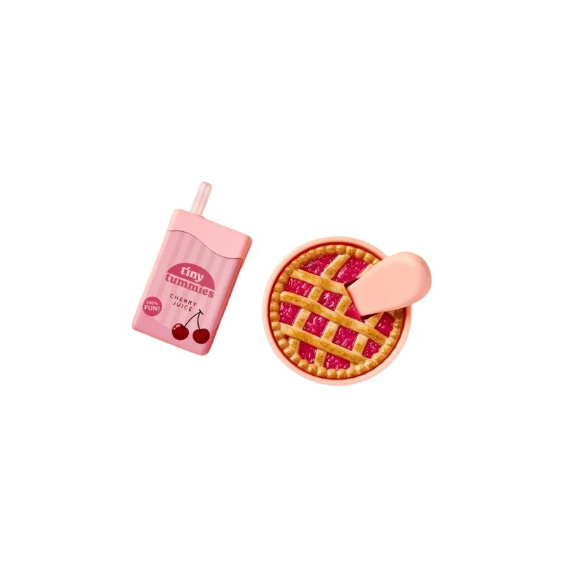 Bol cherry pie et jus de cerise