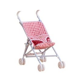 Poussette | Vichy rose