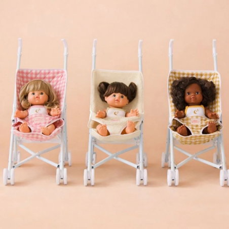 Poussette | Vichy rose