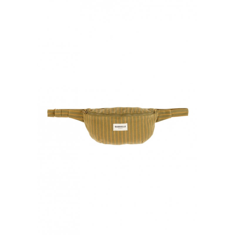 Sac banane en coton | Rayures Rivoli