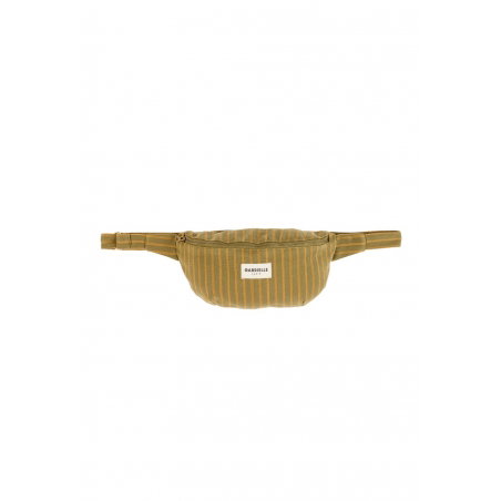 Sac banane en coton | Rayures Rivoli - Gabrielle Paris