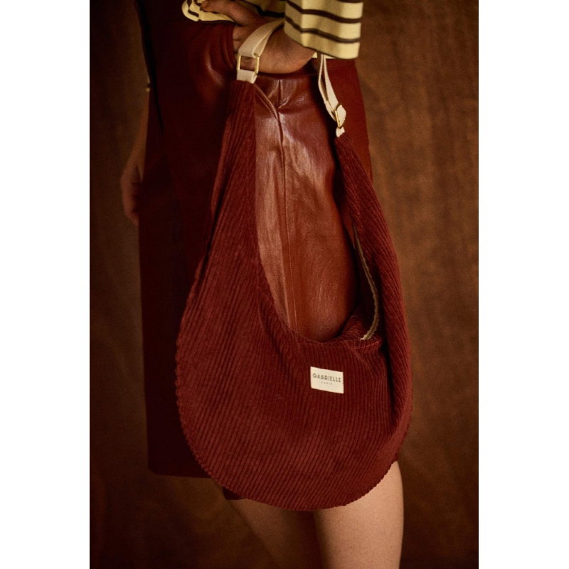 Sac new B | Velours Jaspe