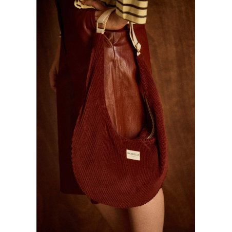 Sac new B | Velours Jaspe - Gabrielle Paris