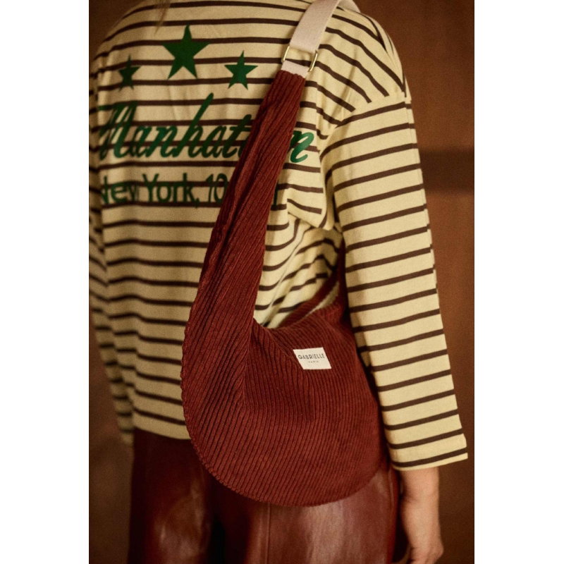 Sac new B | Velours Jaspe
