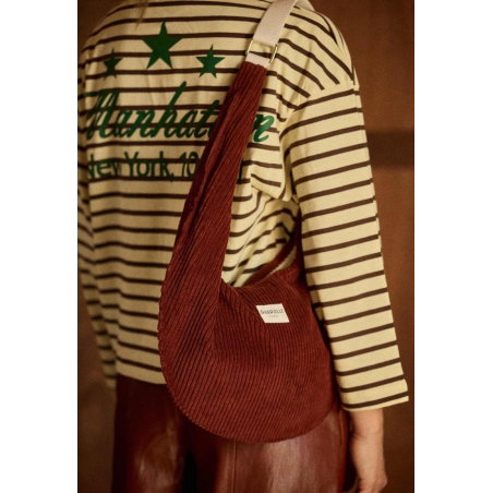 Sac new B | Velours Jaspe - Gabrielle Paris