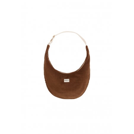 Sac new B | Velours Camel - Gabrielle Paris
