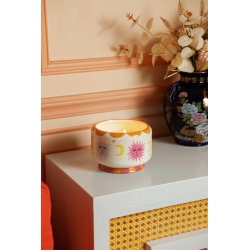 Bougie céramique tigres 4 mèches | Sun