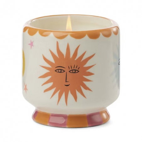 Bougie céramique 1 mèche sun | Orange blossom