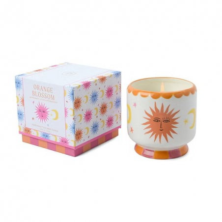 Bougie céramique 1 mèche sun | Orange blossom