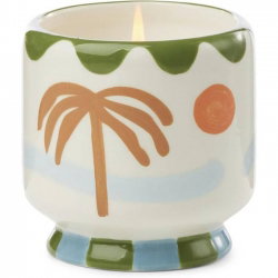 Bougie céramique 1 mèche palm tree | Lush palms