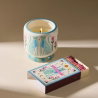 Bougie céramique 1 mèche Blue cheetahs | Linen & Orris