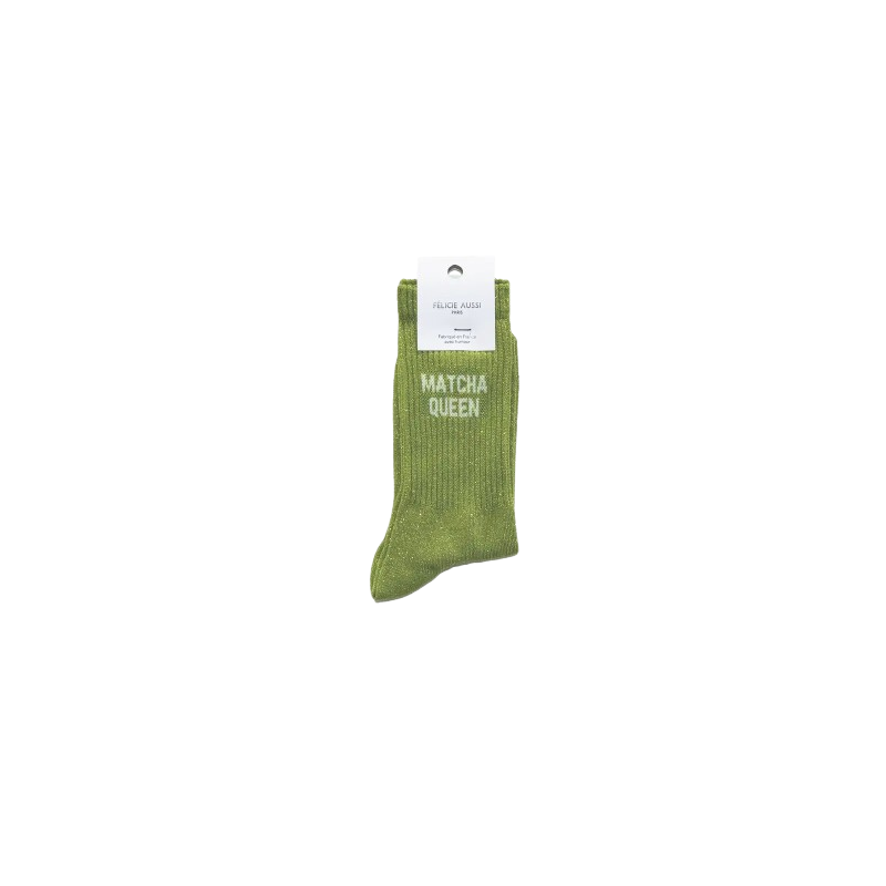 Chaussettes Paillettes | Matcha Queen