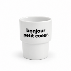 Gobelet | Bonjour Petit coeur