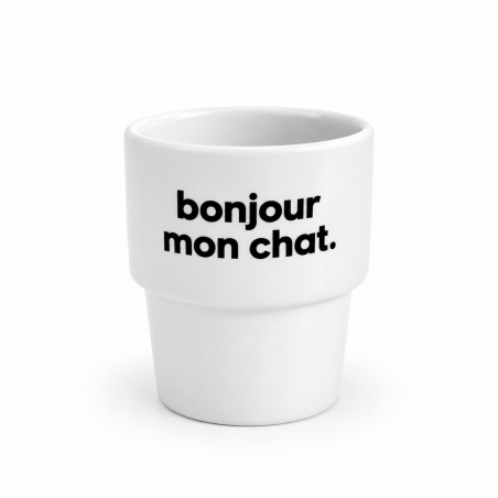 Gobelet | Bonjour Mon chat - Félicie Aussi