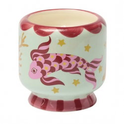 Bougie céramique 1 mèche Koi fish | Ocean tide