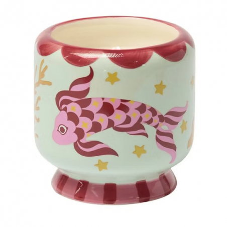 Bougie céramique 1 mèche Koi fish | Ocean tide - Paddywax