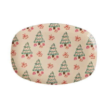 Grande assiette rectangulaire | Gifted Tree - Rice