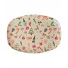 Grande assiette rectangulaire | Xmas Galore