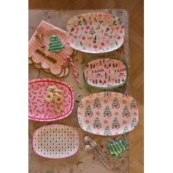 Grande assiette rectangulaire | Xmas Galore