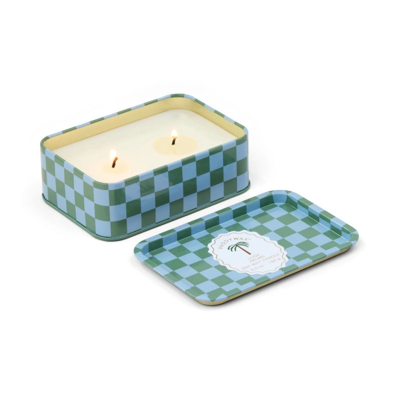 Bougie boîte métal | Palm