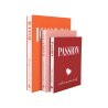 Set de 3 livres rangement Iconic
