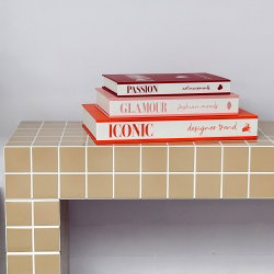 Set de 3 livres rangement Iconic