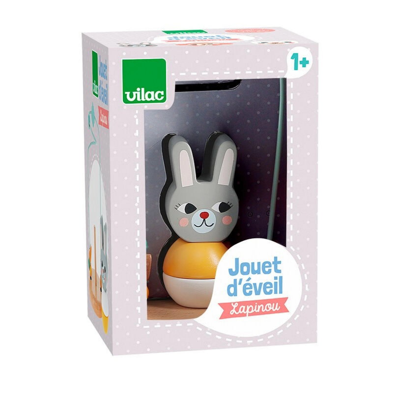 Jouet d'éveil en bois | Lapinou