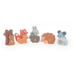 Puzzles d'éveil en bois | Animaux à compter