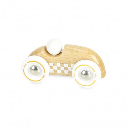 Voiture en bois, Rallye checkers - Vilac