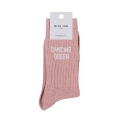 Chaussettes Paillettes Rose | Dancing Queen