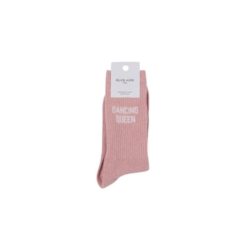 Chaussettes Paillettes Rose | Dancing Queen
