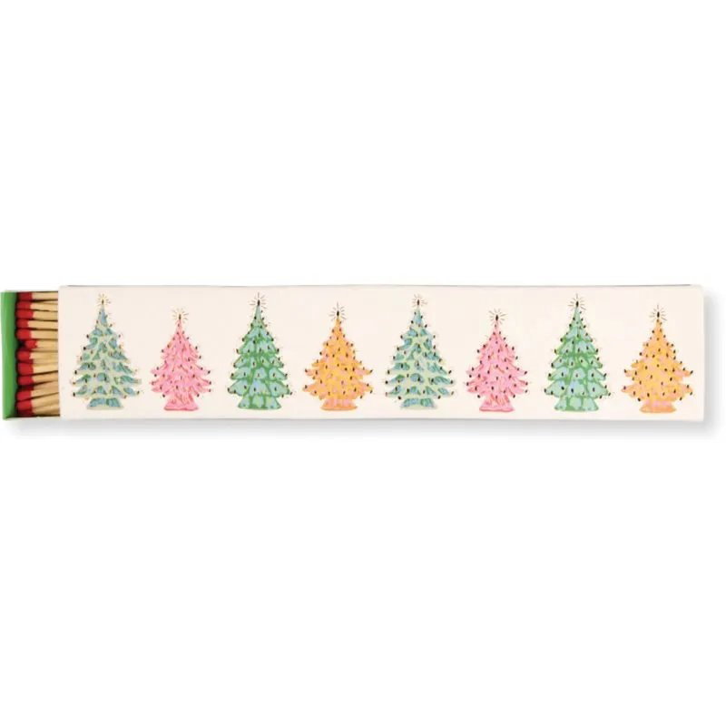 Boîte d'allumettes | Sapins de Noël