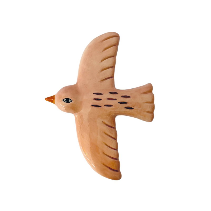 Déco murale oiseau | Rose