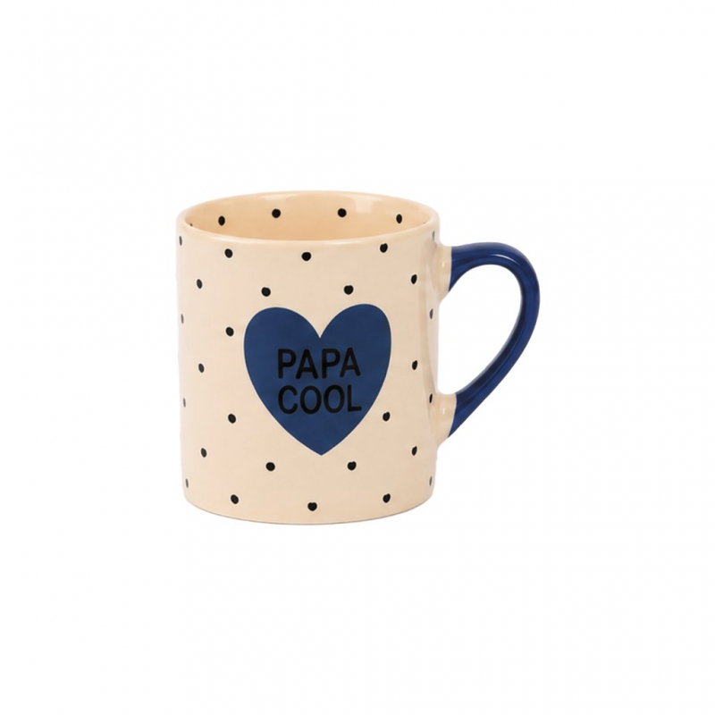 Tasse expresso Papa Cool | Bleu
