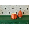 Bougie céramique sapin red/coral | Spiced apple