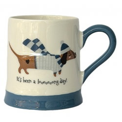 Mug teckel | Bleu - Opjet