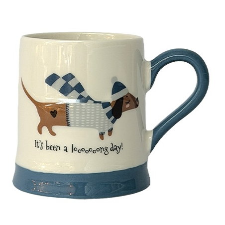 Mug teckel | Bleu - Opjet
