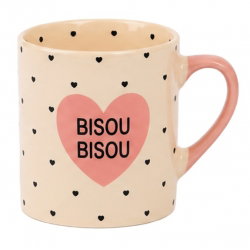Tasse expresso Bisou Bisou | Rose - Opjet
