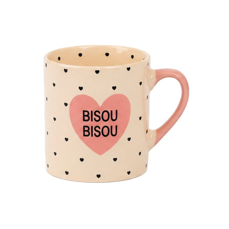 Tasse expresso Bisou Bisou | Rose