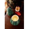 Bougie céramique sapin Green/navy | Balsam fir