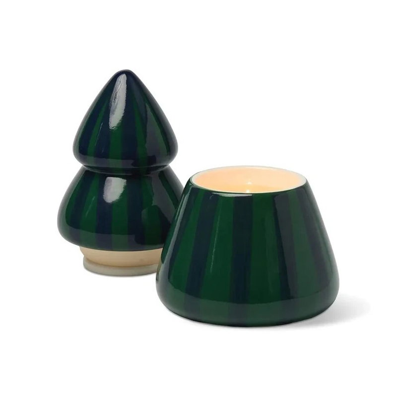 Bougie céramique sapin Green/navy | Balsam fir