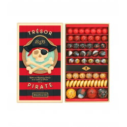 Boite de 80 billes | Trésor Pirate