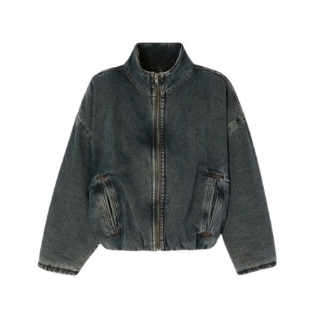 Bombers femme Lydbay | Blue Black - American Vintage Femme
